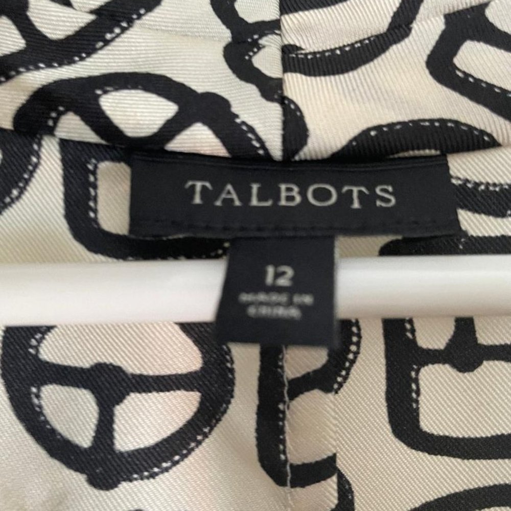 Talbots Shell Size 12 - Picture 2 of 2